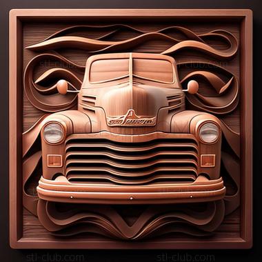 3D мадэль Chevrolet 150 (STL)